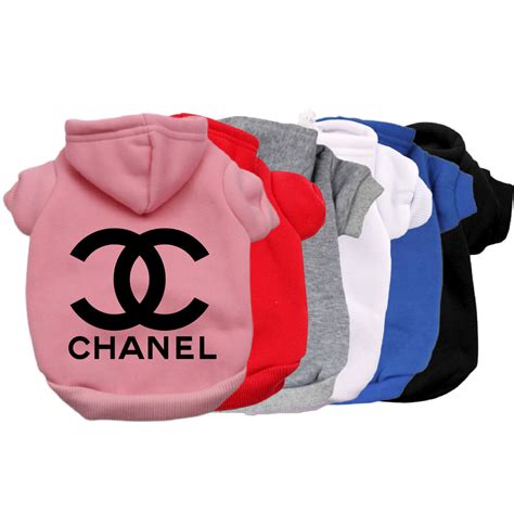 collar coco chanel|chanel dog hoodie.